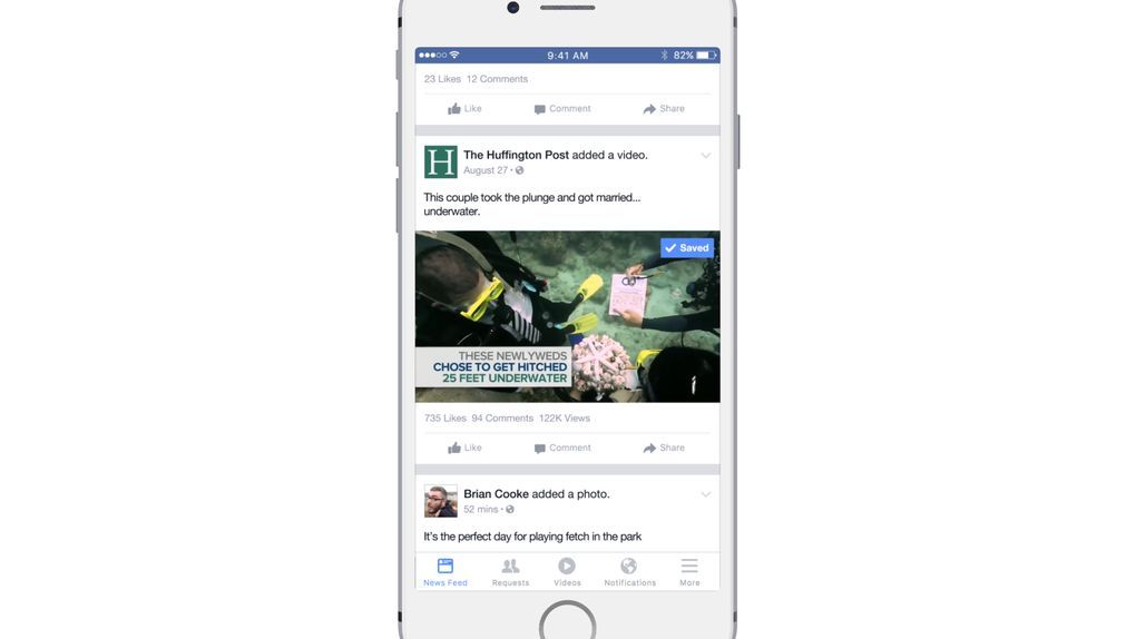Facebook videolara özel akışı test etmeye başlıyor