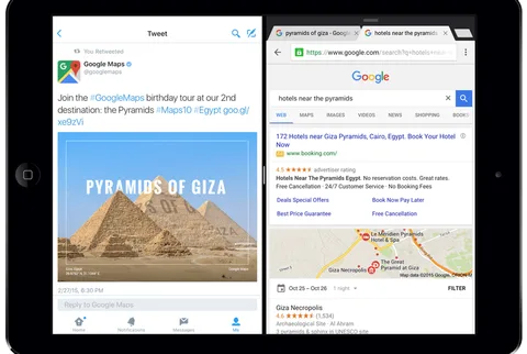 Google Chrome iOS’e Split View çoklu görev desteği