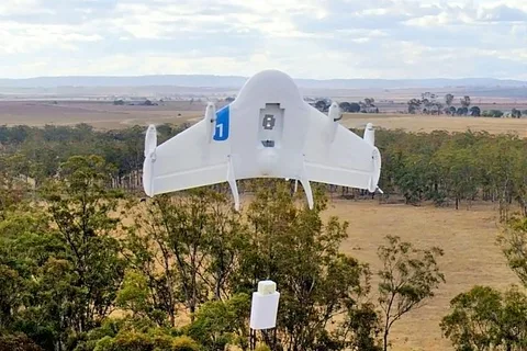 Google’ın kargo amaçlı drone hava aracı iş başında