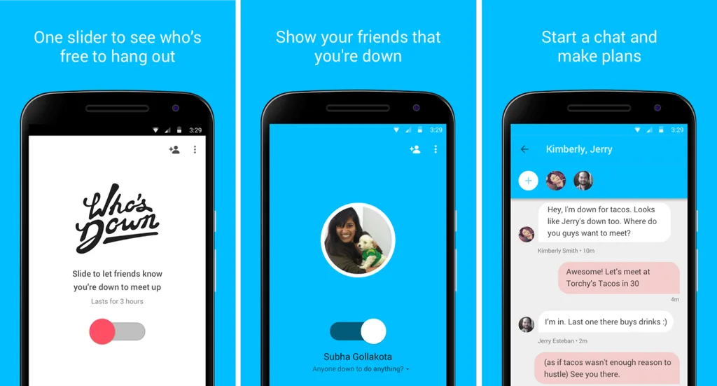 Google Who’s Down uygulamasını test ediyor