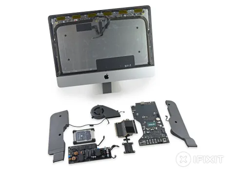 Yeni 21.5 inç Retina 4K iMac parçalarına ayrıldı