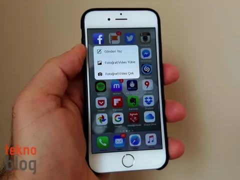 iPhone 6s ve iPhone 6s Plus’ta 3D Touch özelliğini kullanan uygulamalar