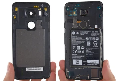 Nexus 5X kolaylıkla sökülüp birleştirilebiliyor