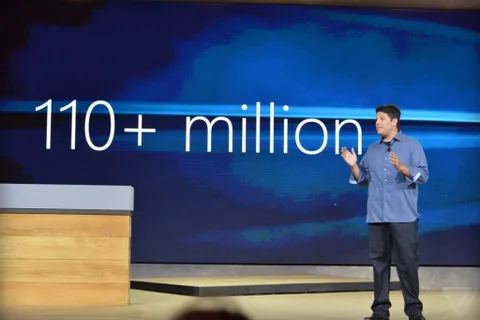Microsoft: Şu anda Windows 10 ile çalışan 110 milyon cihaz var