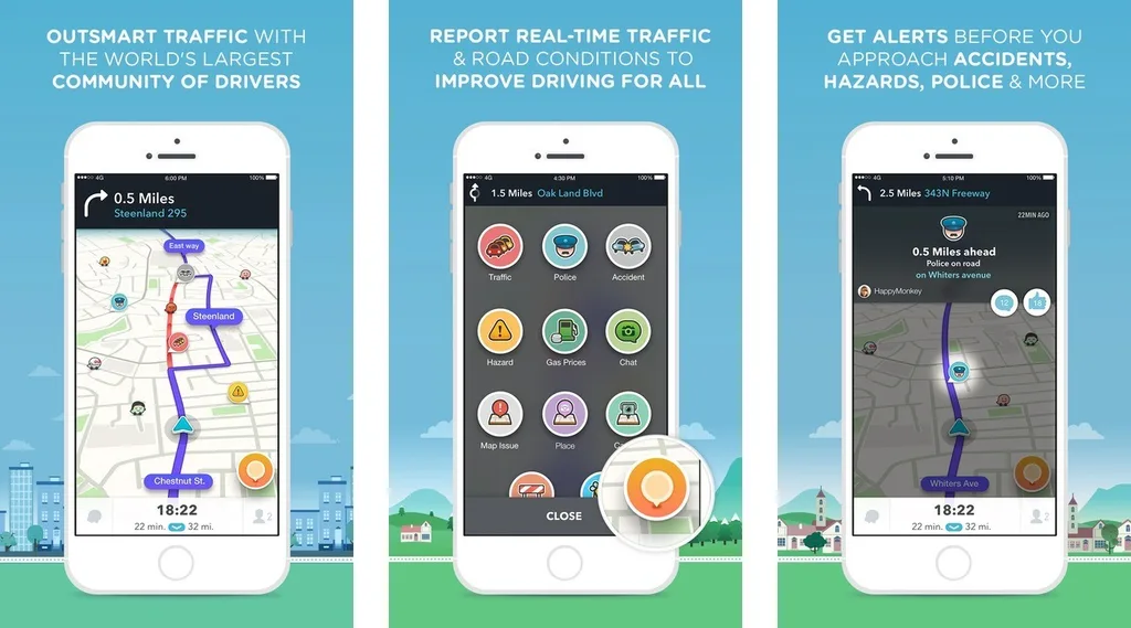 Navigasyon uygulaması Waze güncellemeyle yeni bir görünüme kavuştu