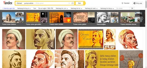 Türkiye’nin Yandex’te en çok aradığı yazar Yunus Emre oldu