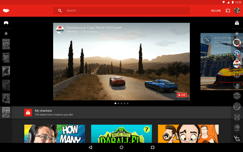 YouTube Gaming uygulamasına Android’den canlı yayın ve paralı abonelik