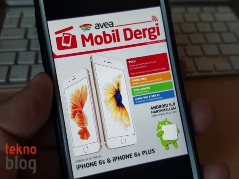 Avea Mobil Dergi Kasım 2015 sayısı yayınlandı