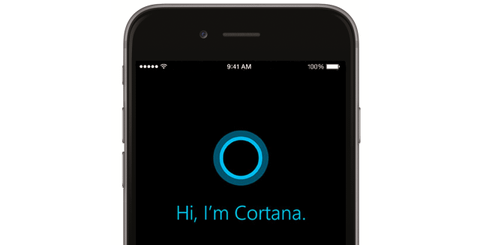 microsoft cortana ios
