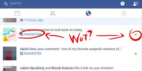 Facebook mobil uygulamasında “önerilen” bildirimleri test ediyor