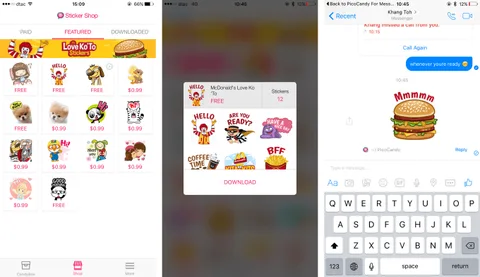 Facebook Messenger’ın ilk ücretli çıkartma paketi ortaya çıktı