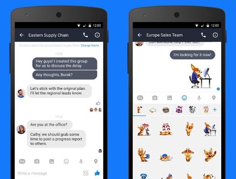 Facebook kurumsal sohbete yönelik Work Chat Android uygulamasını yayınladı