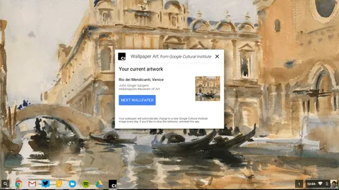Google’ın yeni Chrome OS uygulaması masaüstünü sanat galerisine dönüştürüyor