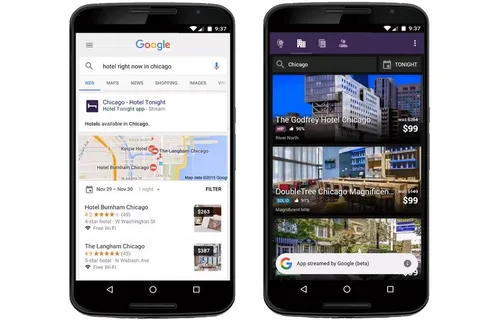 Google telefonlara Android uygulama yayınına başladı