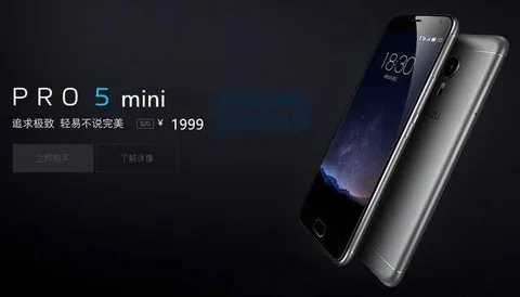 Meizu Pro 5 Mini Helio X20 işlemcisiyle yolda