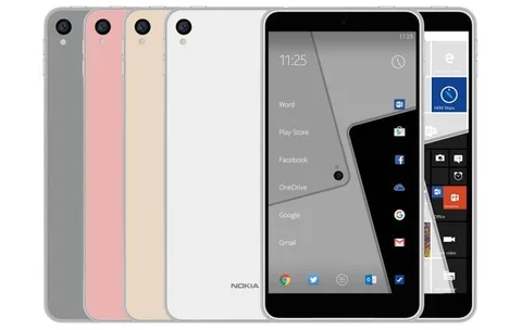 Nokia C1 bu sefer hem Android hem de Windows 10 ile görüldü
