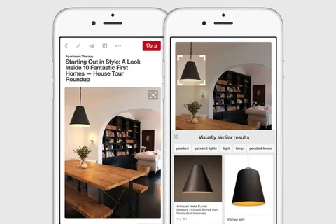 Pinterest yeni arama özelliğiyle görsellerde ilgi çeken unsurları bulmayı kolaylaştırıyor
