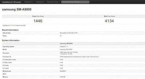 Samsung Galaxy A9 Qualcomm Snapdragon 620 işlemciyle gelebilir