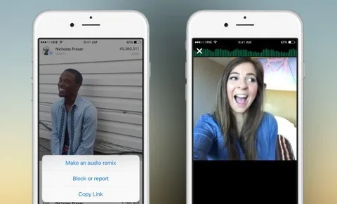 Vine kullanıcıları diğer Vine videolarından ses transferi yapabilecek