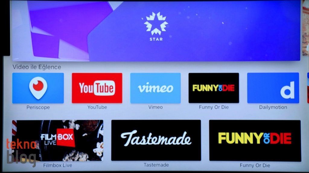 tvos uygulamaları