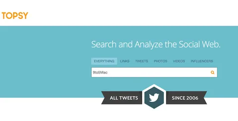 Apple Twitter analiz servisi Topsy’yi kapattı