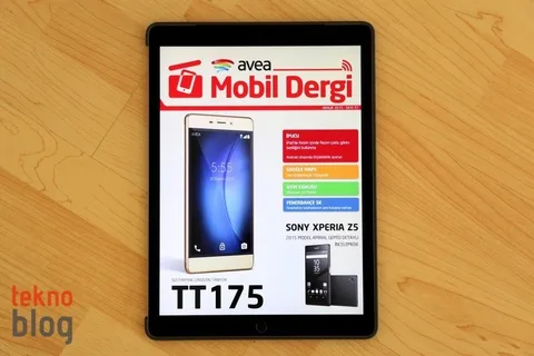 TT175 incelemesi Avea Mobil Dergi Aralık 2015 sayısında