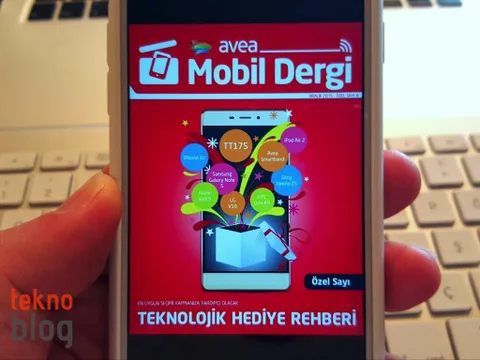 Avea Mobil Dergi yılbaşı özel sayısı hediye tavsiyeleriyle yayında