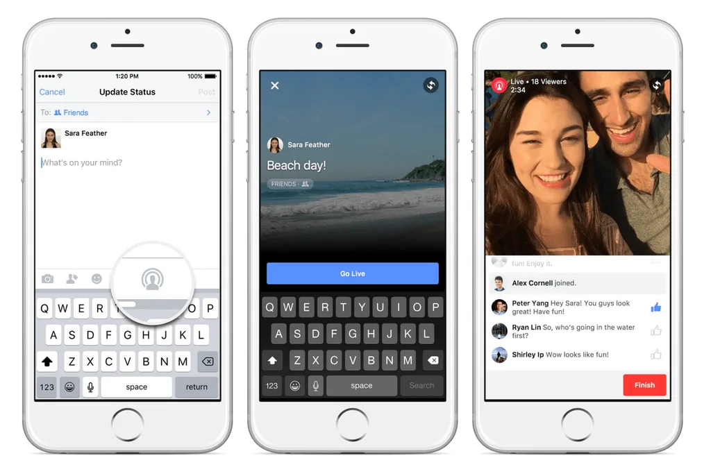 Facebook canlı yayın özelliğini tüm kullanıcılara açmaya hazırlanıyor