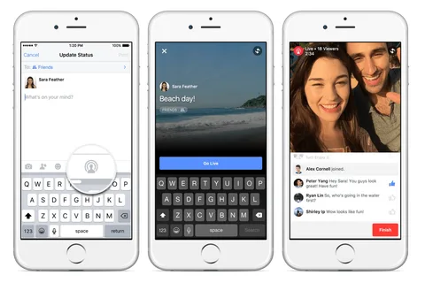Facebook canlı yayın özelliğini tüm kullanıcılara açmaya hazırlanıyor