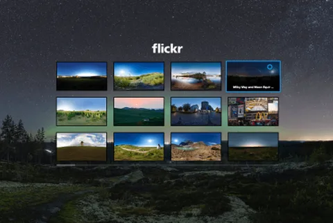 Flickr Gear VR uygulamasıyla sanal gerçekliği kucaklıyor