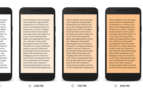 Google Play Kitaplar’a gece okuma modu ekledi