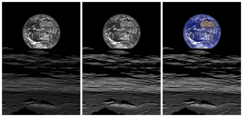NASA Dünya’nın Ay üzerinden doğuşunu gösteren fotoğraflar yayınladı