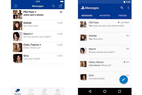 PlayStation Messages iOS ve Android mesajlaşma uygulamaları yayınlandı