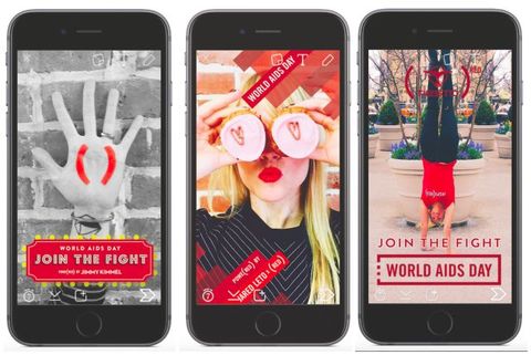 Bugün çekeceğiniz Snapchat selfie’leriyle AIDS’le mücadeleye destek olabilirsiniz
