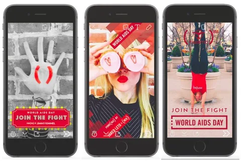 Bugün çekeceğiniz Snapchat selfie’leriyle AIDS’le mücadeleye destek olabilirsiniz