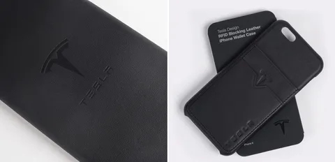 Tesla artan koltuk derilerinden iPhone kılıfı üretiyor