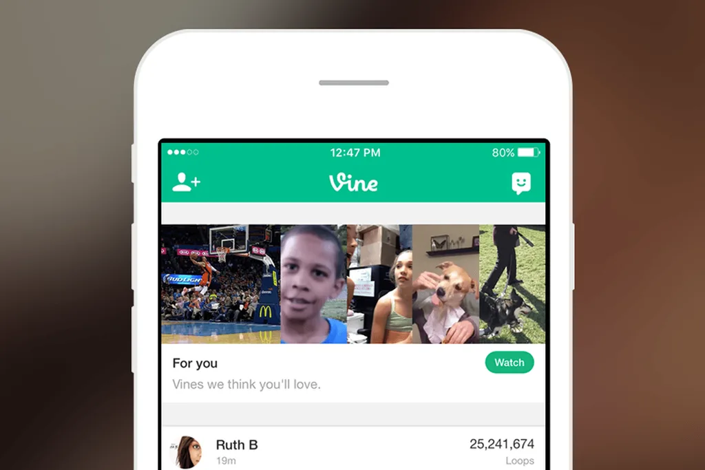 Vine izle butonu sayesinde tek tıklamayla video keyfi