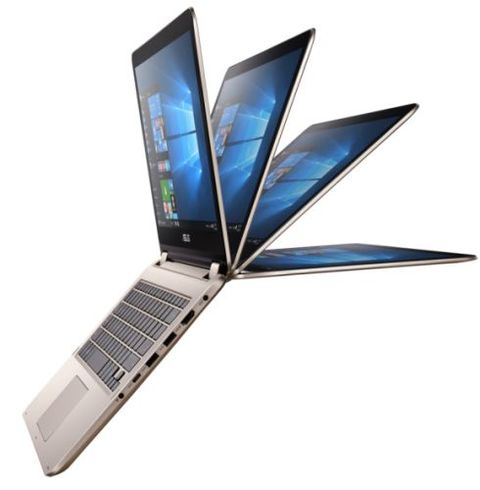 Asus 13.3 inç ve 15.6 inç VivoBook Flip dönüştürülebilir dizüstü bilgisayarlarını tanıttı