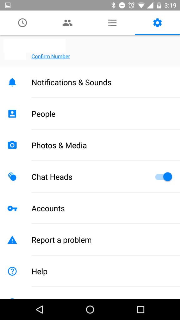 facebook messenger android