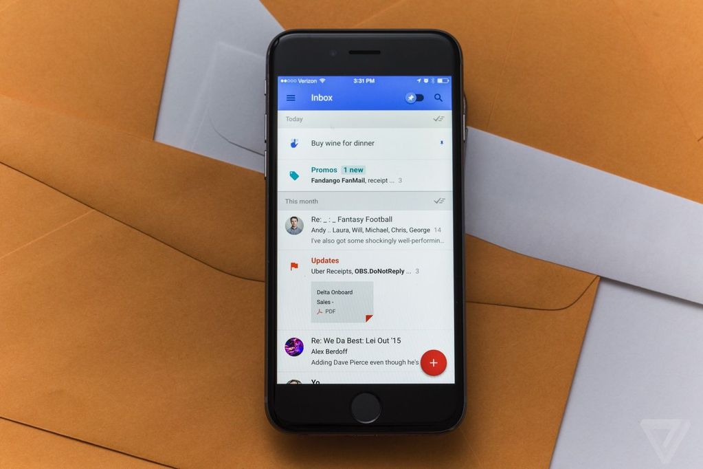 Google Inbox akıllı arama sonuçlarıyla aradığınız kolay bulduruyor