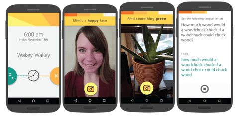 Microsoft Android alarm uygulamasıyla sabah neşesi vadediyor