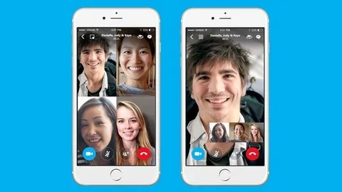 Skype grup video görüşmelerini mobil cihazlara getiriyor