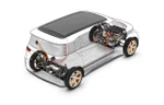Volkswagen elektrikli minivan konsepti BUDD-e’yi CES’te sergiliyor