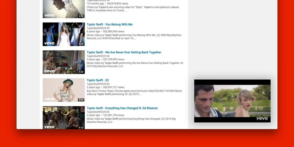 YouTube eklentisi ile bir yandan video izleyin bir yandan gezinin