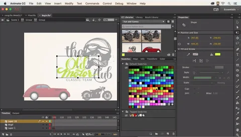 Adobe Flash Professional’ı Animate CC olarak yeniledi