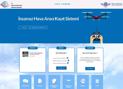 Drone kayıt işlemi nasıl gerçekleştiriliyor?