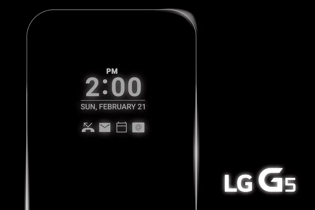 LG G5’in ekranı sürekli-açık olacak