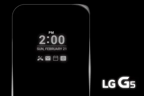 LG G5’in ekranı sürekli-açık olacak
