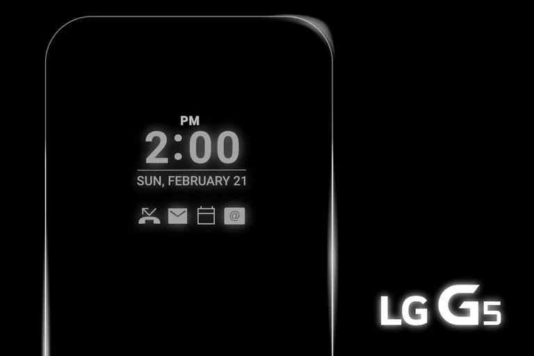 LG G5’in ekranı sürekli-açık olacak