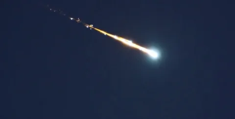 Hint yetkililer meteor düşmesi sonucunda bir kişinin hayatını kaybettiğini iddia ediyor